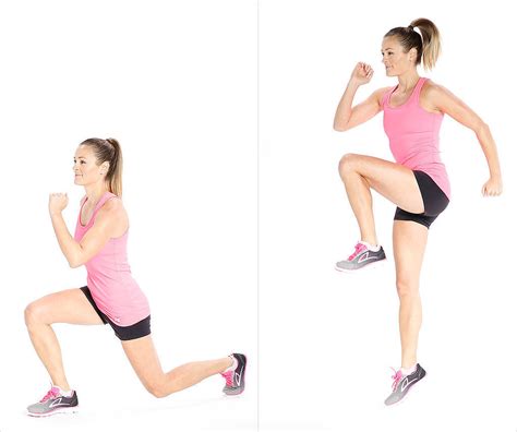 plyometrics reverse lunge and hop the ultimate list of the best bodyweight exercises