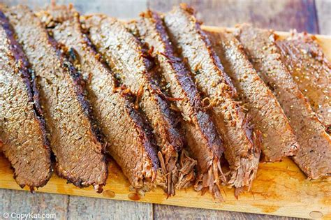 Preheat oven to 300° and place a rack inside the large roasting pan. How to Cook a Brisket in the Oven and the Grill | CopyKat ...
