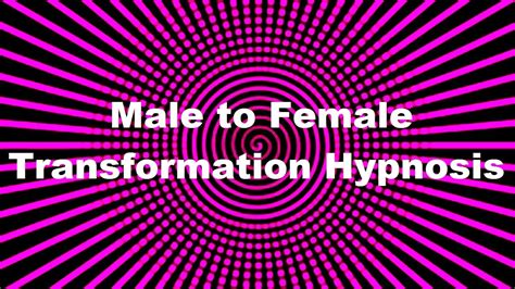 male to female transformation hypnosis with fiona clearwater male to female transformation