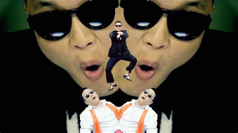 Psy Gangnam Style 강남스타일 Mvreverse Mirrored Youtube