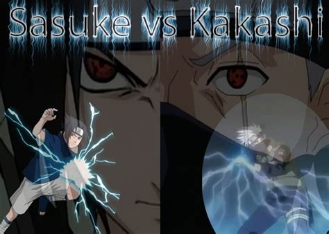 Sasuke Vs Kakashi By Uchihaazumi On Deviantart
