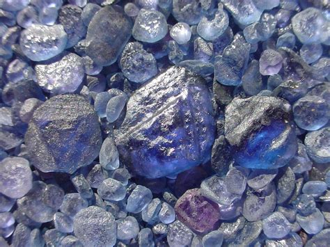 Sapphires Sapphires From Yogo Gulch Montana This High Resolution