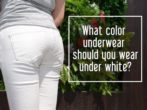 What Color Underwear Should You Wear Under White Aimerfeel