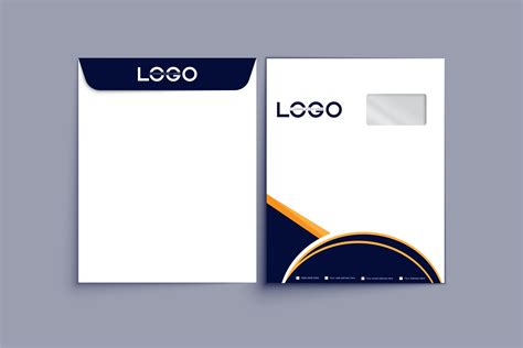 A4 Envelope Vector Template Design Graphic By Ju Design · Creative Fabrica
