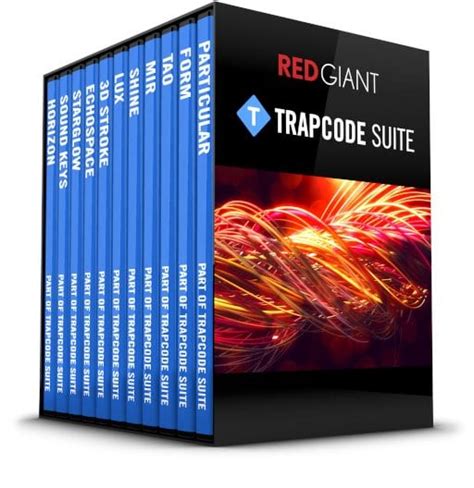 Trapcode Suite 13 Trapcode Trapcode Suite Red Giant Trapcode
