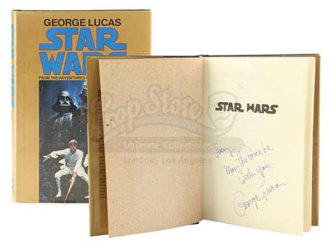 Lot 676 Star Wars A New Hope 1977 George Lucas Signed