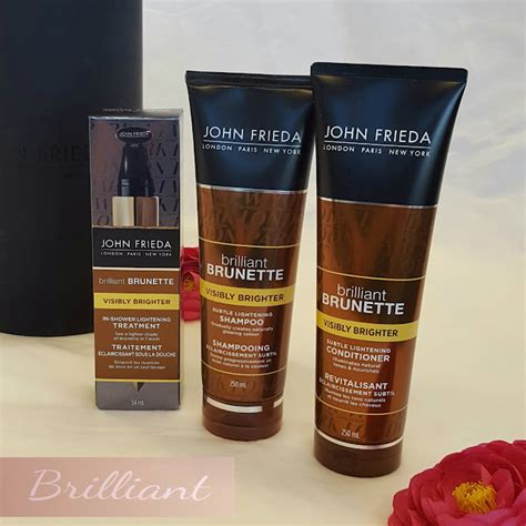 John Frieda Brilliant Brunette Visibly Brighter Review Themakeupnut