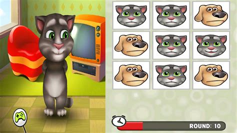 My Talking Tom Happy Face Game Part 1 Android Hd Youtube