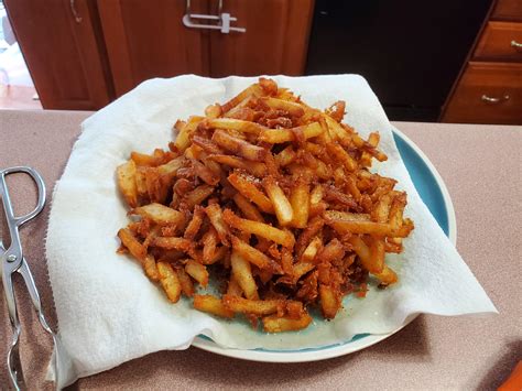 Homemade Crispy French Fries Rfood