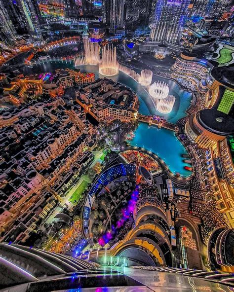 Amazing Dubais Instagram Post Downtown Dubai At Night 🌃 Photo By 📸