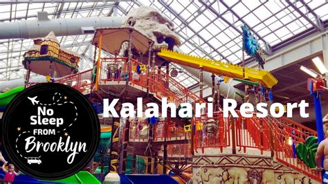 Kalahari Resort Poconos Indoor Waterpark And Arcade 2016 Youtube