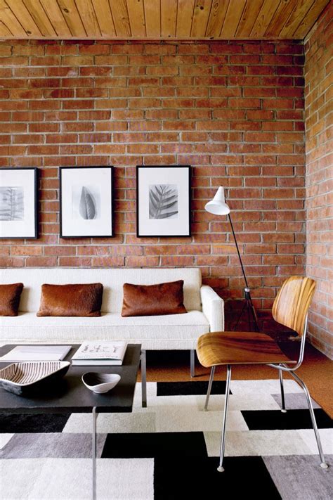 59 Cool Living Rooms With Brick Walls Digsdigs