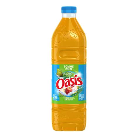 Oasis Boisson Aux Fruits Saveur Pomme Poire 2l Pas Cher Auchanfr