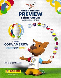 2021 brazil 2019 brazil 2016 usa 2015 chile 2011 argentina 2007 venezuela 2004 peru 2001 colombia 1999. Troque figurinhas, checklist e fotos do álbum Panini CONMEBOL Copa América 2021 Preview ...