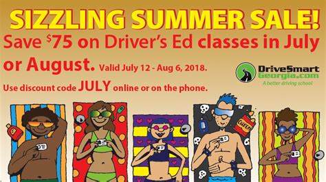 Drivers Ed Discounts And Coupon Codes For 2018 Summer Classes Drive