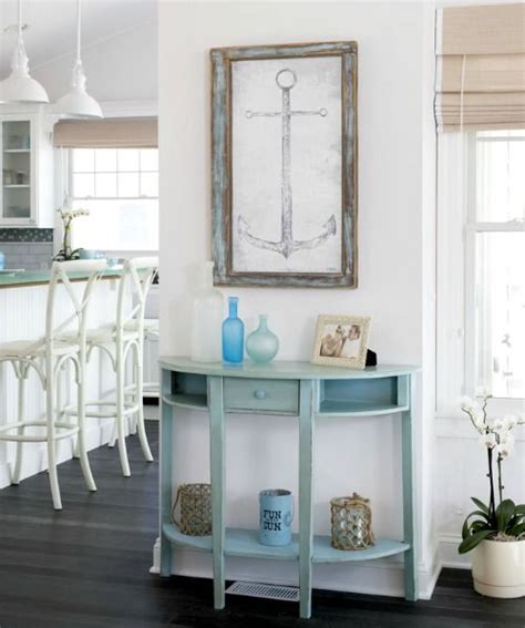 Nautical Home Decor Ideas With Reclaimed Wood Furnishings And Rustic