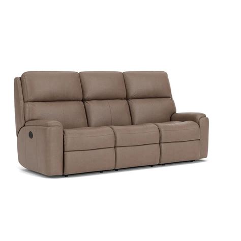 Flexsteel Rio 3904 62m 174 01 Casual Power Reclining Sofa With Pillow