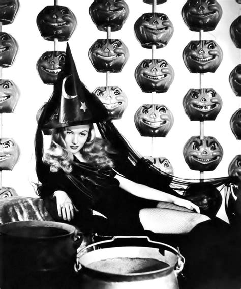Vintage Witch Photos Old Halloween Photos Veronica Lake