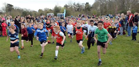 Children Run In Cross Country Race For Urdd National Eisteddfod Daily