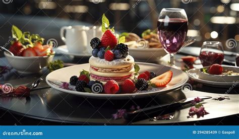 Gourmet Culinary Delights, Featuring Artistically Plated Dishes And