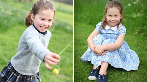 Princess Charlotte New Photos Taken By Mum Released On Her 4th Birthday Uk News Sky News