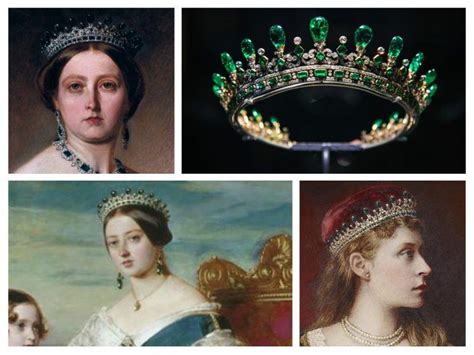 Queen Victorias Emerald And Diamond Tiara Royal Tiaras Tiara
