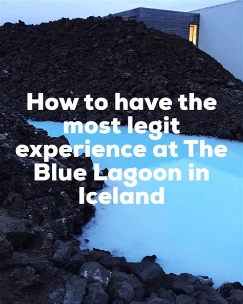 Want To Have The Most Legit Experience At The Blue Lagoon