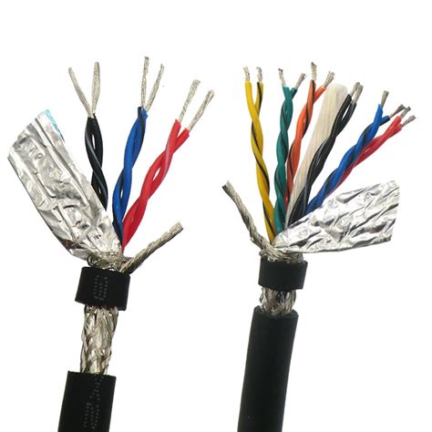 Flexible Twisted Pair Cable Shielded Wire Core