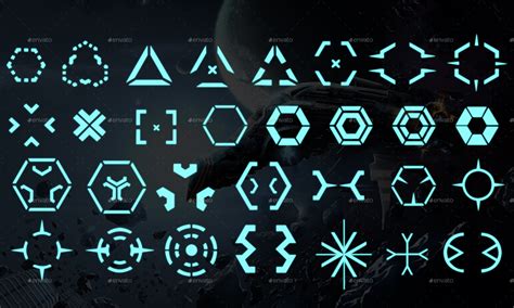 Scifi Icons Pack By Codemticsinc Graphicriver