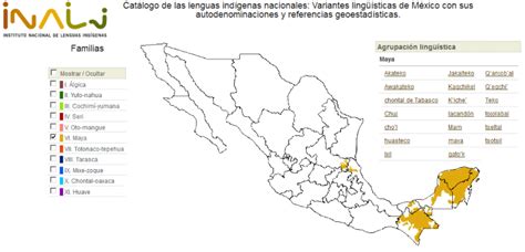 Mapa De Lenguas Indigenas De Mexico Para Imprimir Ajore