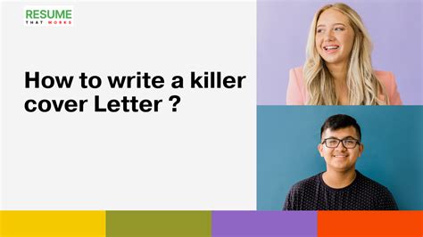 How To Write A Killer Cover Letter