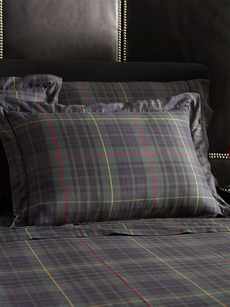 Devonshire Tartan Sham Pretty Bedding Luxury Pillows Luxury Bedding Collections