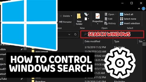 How To Configure Windows 10 Search Settings Youtube