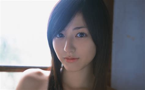 Wallpaper Face Japan Women Model Long Hair Glasses Asian