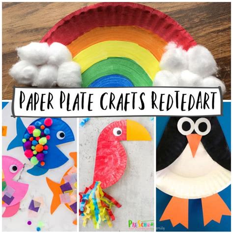 Paper Plate Crafts For Kids Of All Ages Red Ted Art Kids Crafts