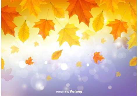 Autumn Leaves Background Download Free Vector Art Stock