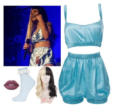 Melanie Martinez By Blurry Face2 Liked On Polyvore Featuring Topshop Lime Crime And Roses Are