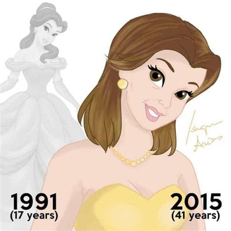 This Is How Disney Princesses Would Look Like In Their Old Aged