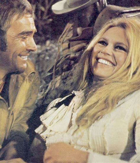 Brigitte Bardot And Sean Connery On The Set Of “shalako” 1968 Brigitte