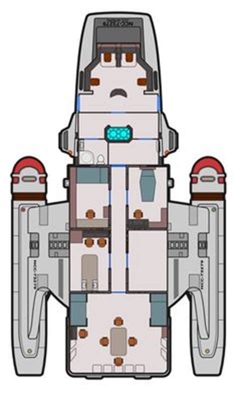 I am aware there were only two pads, but on multiple occasions we see more than two people being being beamed onto one pad (st: Delta Flyer deckplan - This is almost exactly how it's laid out in Second Life. | Star Trek ...
