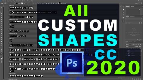 how to add custom shapes in photoshop werohmedia