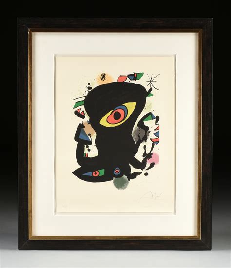 Joan MirÓ I FerrÀ Spanishcatalan 1893 1983 A Print Untitled