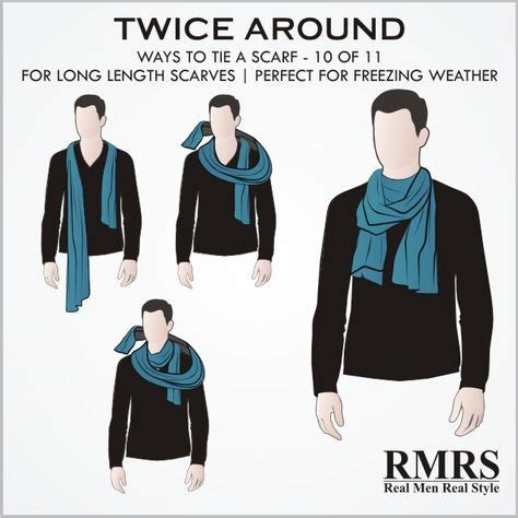 While the extra fabric is there for warmth, the long ends spend most of their time unravelling in the wind and blowing into our eyes. 10 Manly Ways To Tie A Scarf | Scarf knots, How to wear scarves, Men
