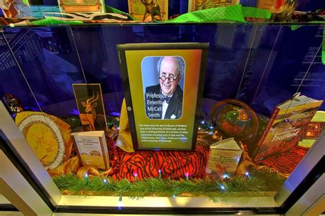 A Very Colorful Alexander Mccall Smith Display From Clifton Park