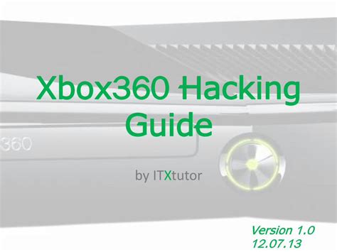 Pdf Xbox 360 Hacking Guide Dokumentips
