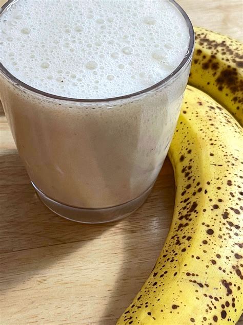Korean Banana Milk Recipe Using Almond Milk And Ripe Bananas
