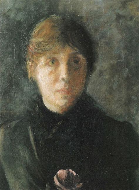 Self Portrait Painting Oda Krohg Oil Paintings