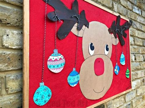 Pin The Reindeer Nose Red Ted Art Make Crafting With Kids Easy And Fun
