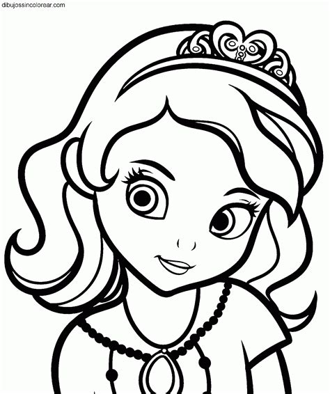 Dibujos De La Princesa Sof A Princesa Disney Para Colorear