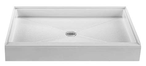 Reliance 48x42 Shower Base With Center Drain White R4842cd W